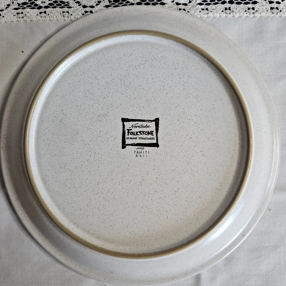 Vintage Noritake Folkstone Tahiti 8511 Pattern 8